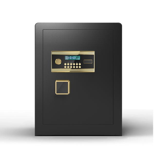 Black Electronic Digital Security Safe with Keypad - 17.72 Inch Safe Box