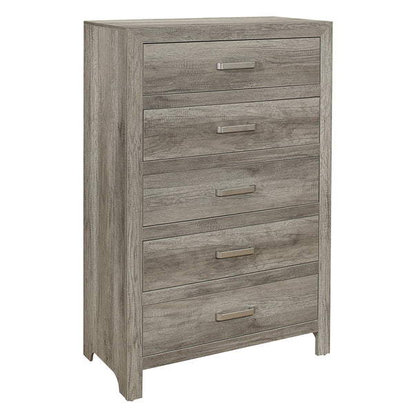 Transitional Aesthetic Weathered Gray Finish Chest