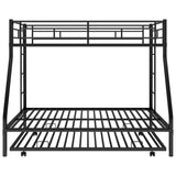 Twin over Full Bed with Sturdy Steel Frame