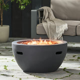 27" Dark Grey Fire Pit