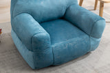 Kid's Bean Bag Chair Velvet Fabric Memory Sponge Stuffed