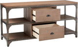 TV Stand in Weathered Oak