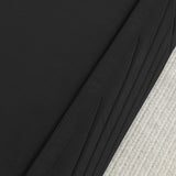 Black Convertible Sofa Bed Loveseat with Pull Out Bed