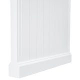 83" Tall Bookshelf with Writing Desk