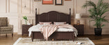 Queen 3-Piece Bedroom Set Wood Platform Bed