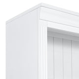 Modern Bookcase with 2 Doors and 1 Drawer Storage
