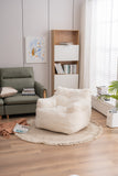 Soft Fabric Tufted Foam Bean Bag Chair