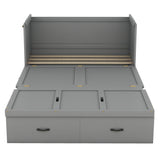 Full Size Murphy Bed with USB Ports