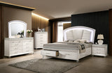 Classic Pearl White Nightstand