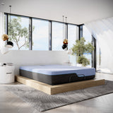 King 12 inch Refresh Flex Head Hybrid Cooling Fast Responding Latex Foam and Coil Mattress