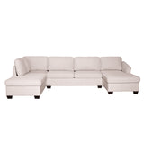 Modern Large  U-Shape Sectional Sofa
