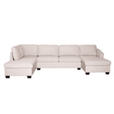 Modern Large  U-Shape Sectional Sofa