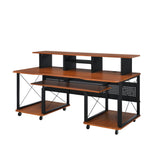 Cherry Black Music Desk