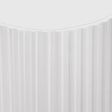 U-Style Curved Design Light Luxury Sideboard with Adjustable Shelves