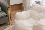 Soft Fabric Tufted Foam Bean Bag Chair