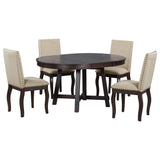 5-Piece Farmhouse Dining Table Set