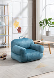 Kid's Bean Bag Chair Velvet Fabric Memory Sponge Stuffed