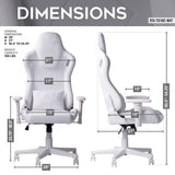 Techni Sport Velvet Memory Foam Gaming Chair