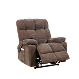 Liyasi Electric Power Lift Recliner Chair  with 2 Motors Massage and Heat 3 Positions, 2 Side Pockets, USB Charge Ports