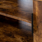 TV Stand, Modern Wood Universal Media Console Entertainment Center