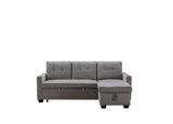 Reversible Sectional Storage Sleeper Sofa Bed