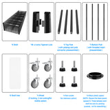 6 Tier Wire Shelving Unit