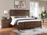 King Bed Frame - Dark Brown