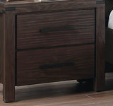 Espresso Simple Nightstand