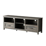 70 Inch Length TV Stand for Living Room with 2 Drawers