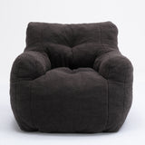 Soft Fabric Tufted Foam Bean Bag Chair