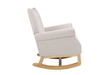 Beige Rocking Chair