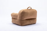 Kid's Bean Bag Chair Velvet Fabric Memory Sponge Stuffed