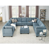 Navy Sectional Sofa