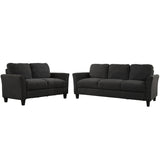 Polyester-blend 3 Pieces Sofa Set
