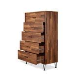 Walnut colored Dresser
