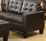 Modular Sectional Couch Faux Leather