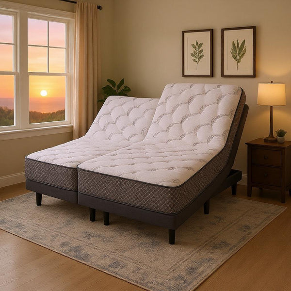 dual queen split mattress set 