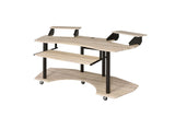 Computer Desk, Natural Oak
