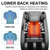 Massage Chair Bluetooth Connection and Speaker Recliner with Zero Gravity with Full Body Air Pressure