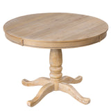 Modern Dining Table Set for 4, Round Table