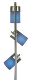 65"H 3-BLUE-HEAD WITH TWO WAY ADJUSTABLE FLOOR LAMP (1 PC/CTN/1.10 Cu Ft/12.32 G.W. lbs)