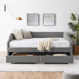 Queen Size Daybed with Two Drawers