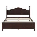 Queen 3-Piece Bedroom Set Wood Platform Bed