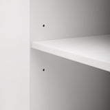 U-Style Curved Design Light Luxury Sideboard with Adjustable Shelves