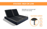 King Size Quick Assembly Adjustable Bed Frame with Voice Activated Controls