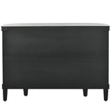 Cabinet with Antique Pattern Doors for Hallway, Entryway, Living Room, Bedroom