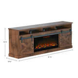 Tv Stand Electric Fireplace TV Stand for TVs up to 100 inches, Minimal Assembly