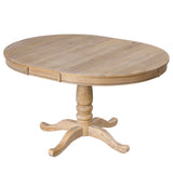 Modern Dining Table Set for 4, Round Table