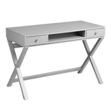 Lift Desk with 2 Drawer Storage, Computer Desk with Lift Table Top