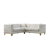Velvet Corner Sofa Covers, L-Shaped Sectional Couch